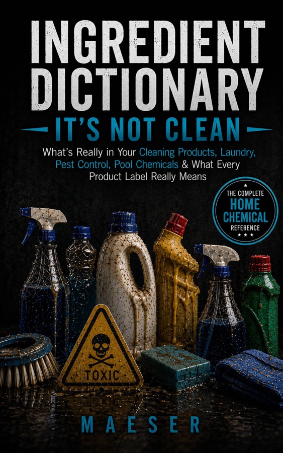 Ingredient Dictionary: It's Not Clean by Maeser, book cover