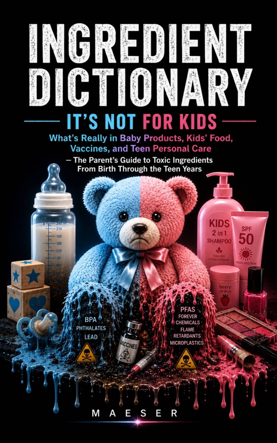 Ingredient Dictionary: It's Not for Kids by Maeser, book cover