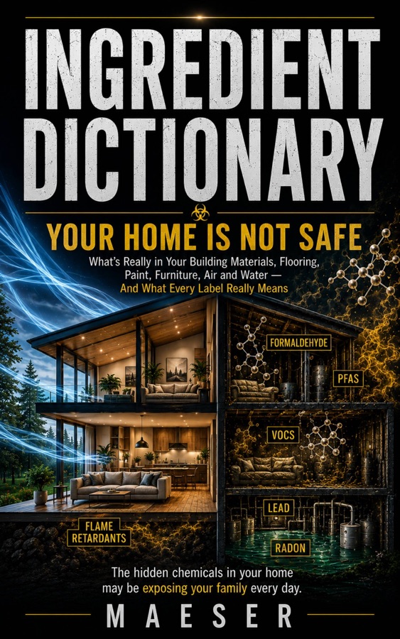 Ingredient Dictionary: Your Home Is Not Safe by Maeser, book cover